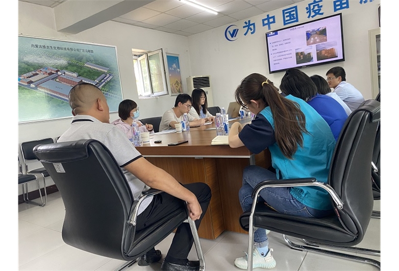 2021年6月23日北京亚东生物制药到访公司参观及审计
