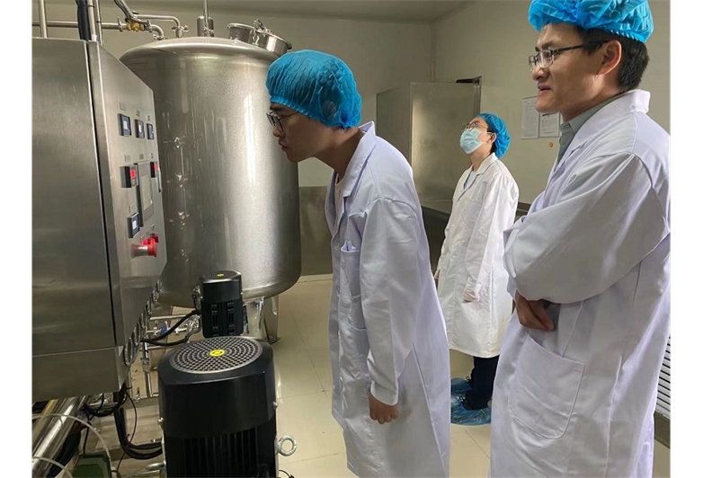 2021年6月23日北京亚东生物制药到访公司参观及审计
