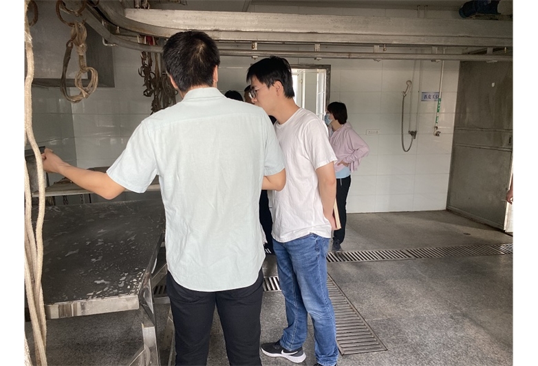 2021年6月23日北京亚东生物制药到访公司参观及审计