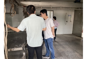 2021年6月23日北京亚东生物制药到访公司参观及审计